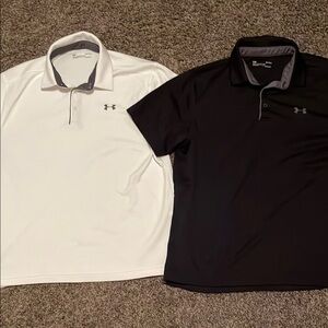 Under Armour Men's Polo Shirt - Black